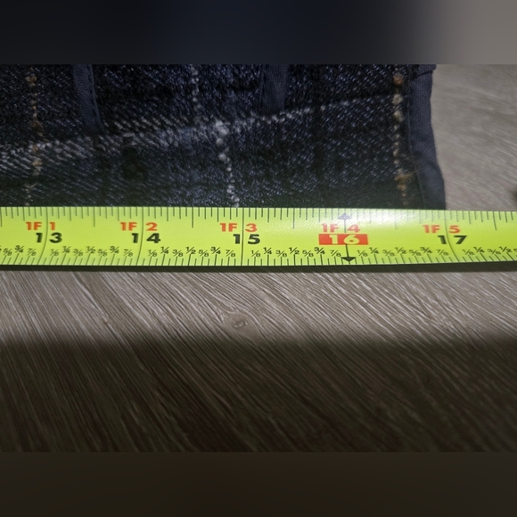 Luca Venturini Navy Plaid Wool Jacket - Picture 10 of 14